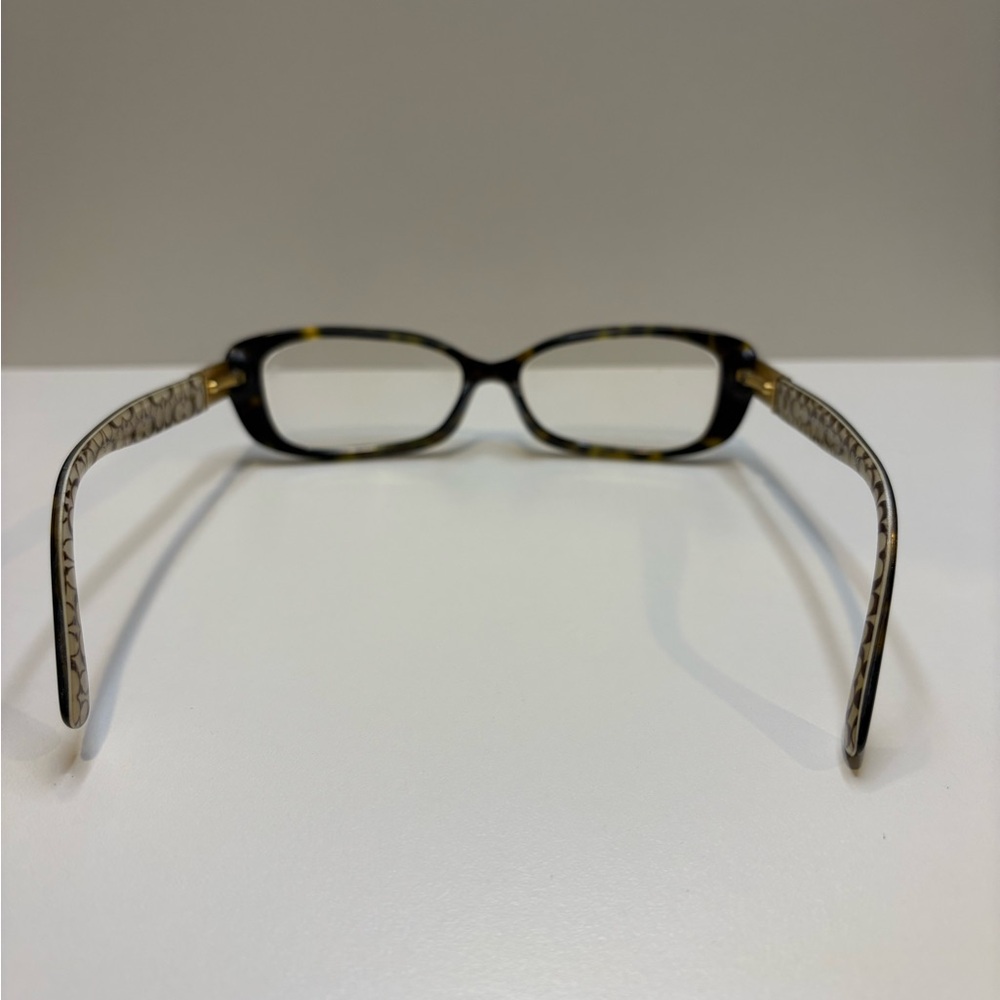 COACH EYEGLASSES HC6063 (Elizabeth) 5262 (Dark Tort Sand SigC) COACH GLASSES - Picture 6 of 16